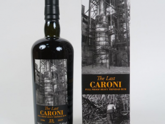 Vente aux enchères 1 BOUTEILLE RHUM THE LAST CARONI 23 ANS DISTILLE EN 1996 61,9° VELIER 
