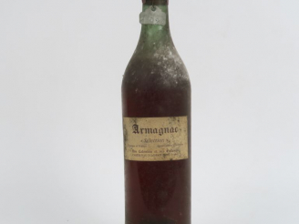Vente aux enchères 1 VIEILLE BOUTEILLE ARMAGNAC 'SELECTION' LAFONTAN - 1929