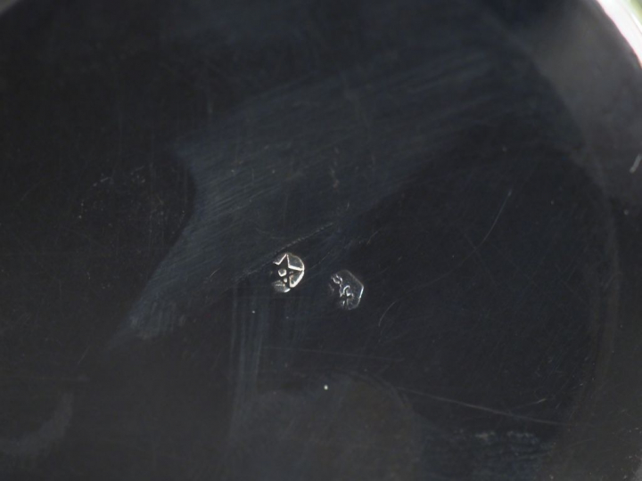 Service à thé et à café quatre pièces en argent espagnol. Comprenant :