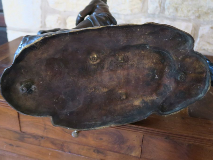 Guillaume COUSTOU (d'aprés). "les chevaux de Marly" Sculpture en bronz