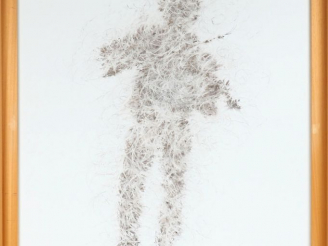 Vente aux enchères DI SAMBUY. "le violoniste".  Huile sur toile, signée en bas à droite D