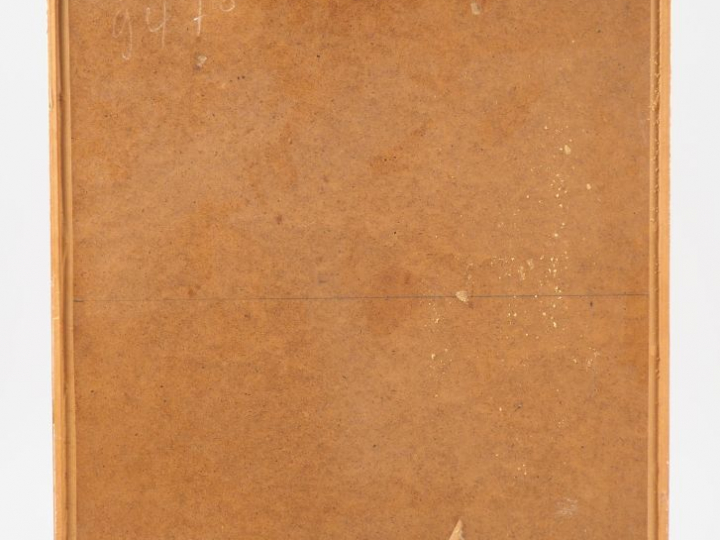 Balbino GINER. "Portrait de jeune garçon". Pastel, signé en bas à droi