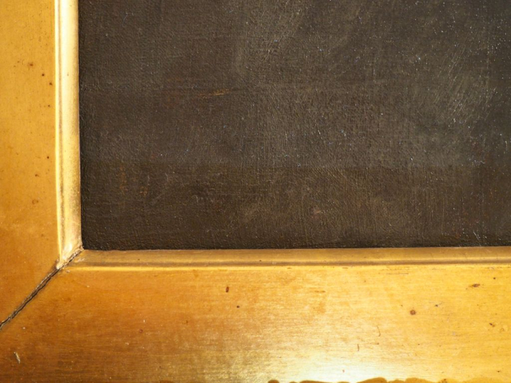 Ferdinand ROYBET. "portrait de gentilhomme" Huile sur toile, signée en