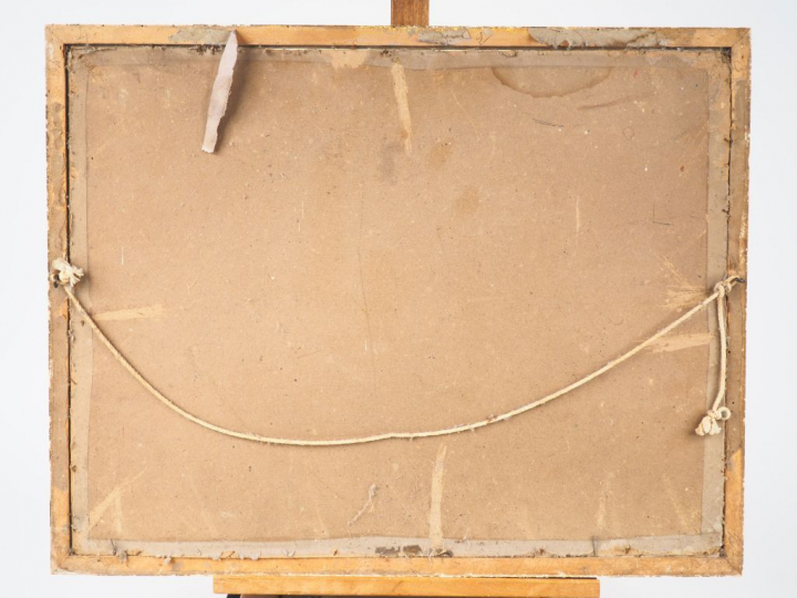 Ecole française début XXème. "La grève". Paire d'aquarelles. Dim. À vu