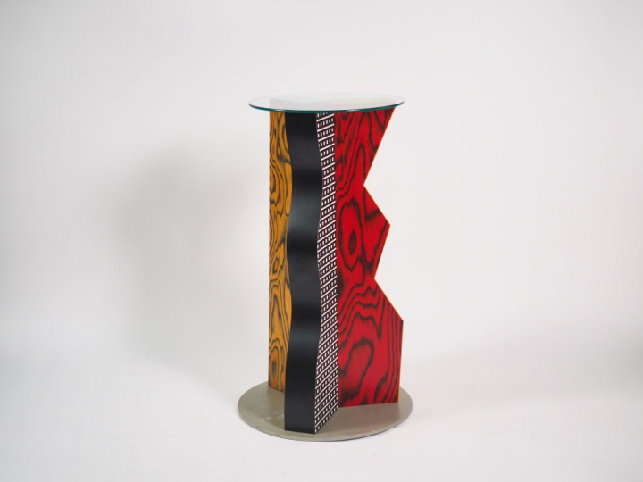 Ettore SOTTSASS.  "Ivory table"  H. 96 cm