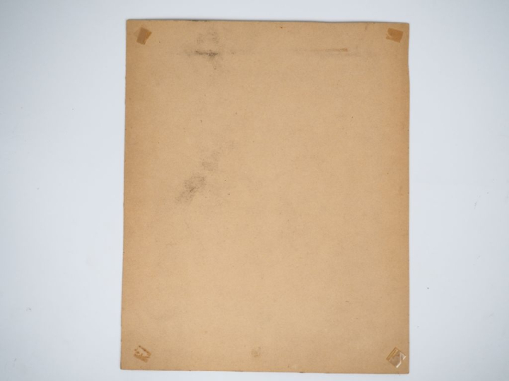 Ecole française XIXème d'après Nanteuil. "Portrait d'homme". Dessin si