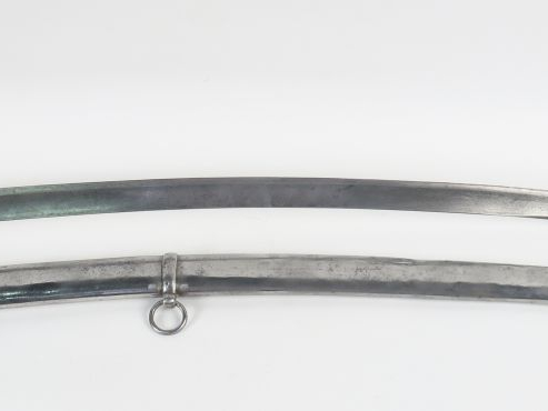 Sabre de cavalerie légère sur le modèle de l’ AN XI troupe, lame à dos