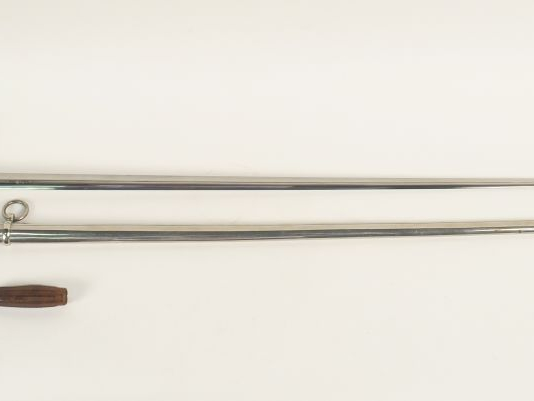 Sabre modèle 1882 d’officier d’infanterie, arme montée maillechort, fu