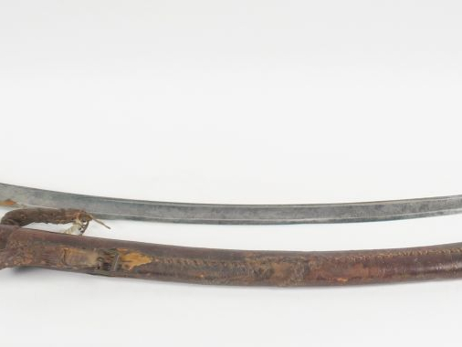 Sabre marocain « Nimcha » monté avec une belle lame européenne courbe 