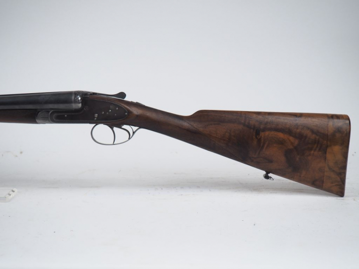 Fusil juxtaposé à platine Holland   Holland en calibre 12/70 à éjecteu