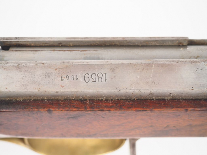 Très beau fusil d’infanterie Dreyse 1841 à aiguille, arme nr 9744 sur 