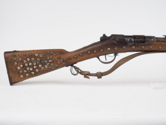 Vente aux enchères Fusil Chassepot modifié Gras infanterie (1866/74) fabriqué à St Etienn