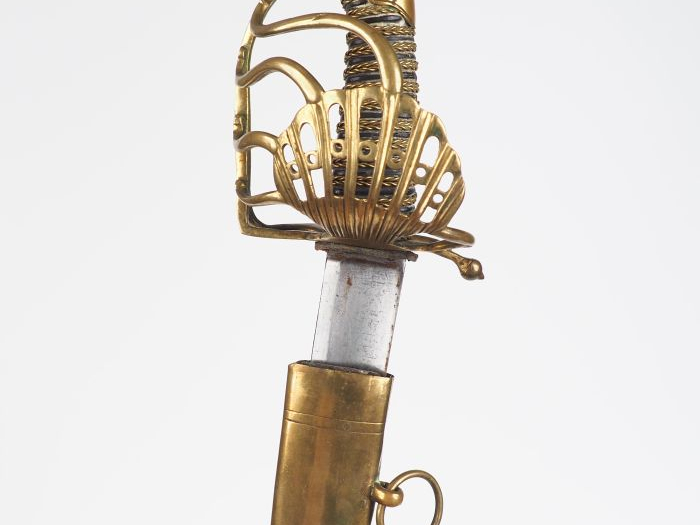 Sabre dans le goût d'un sabre  de cavalerie à garde de bataille, lame 