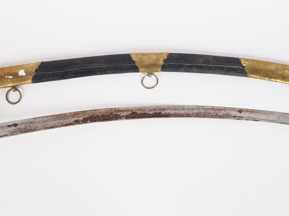 Sabre dans le goût d'un sabre  de cavalerie à garde de bataille, lame 
