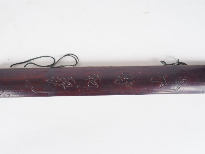 Japon, période Taisho (1912-1926) Makemono en éventail représentant de