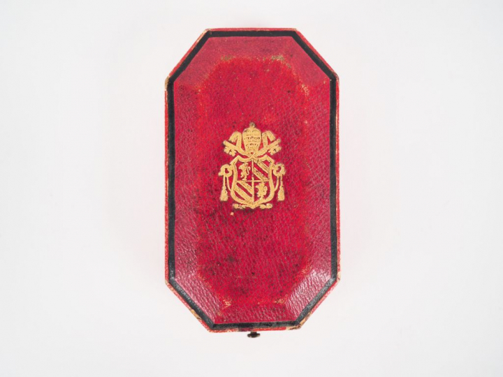 Rare étoile de chevalier de l’ordre de Saint Grégoire le Grand à titre