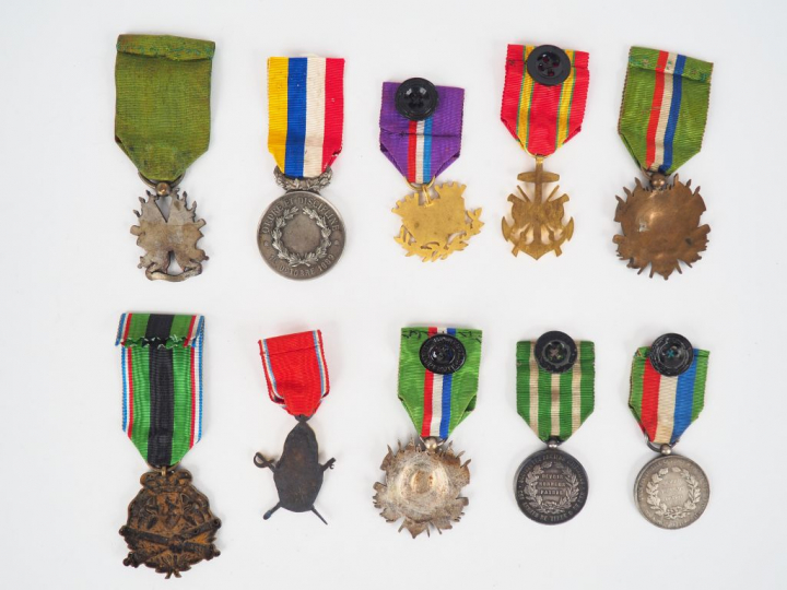 Lot de 10 décorations non officielles sur le thème du souvenir de la g