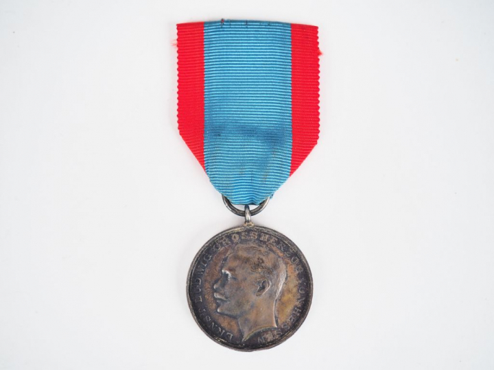 Rare médaille de la bravoure du grand-duché de Hesse. Module rond en a