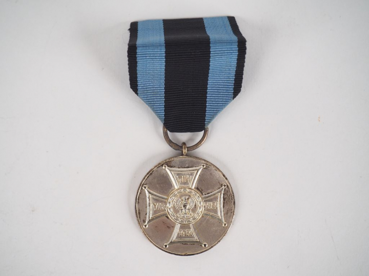Médaille d’argent polonaise du mérite au champ d’honneur, module rond 
