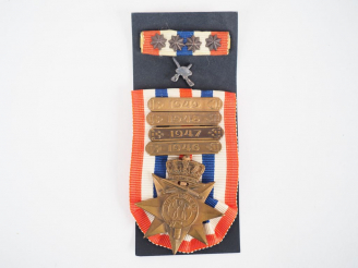 Vente aux enchères Médaille néerlandaise de l’ordre honoraire de la paix, module bonze un