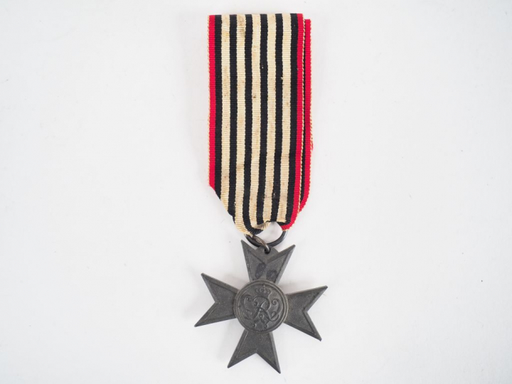 Croix allemande des services auxiliaires époque Allemagne impériale. C