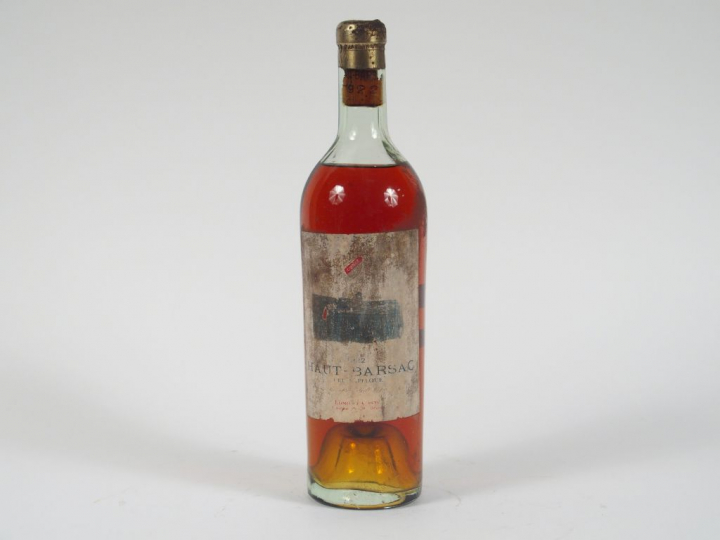 1 BOUTEILLE HAUT BARSAC CRU LAPELOUE EDMOND COSTE - 1922 - MEP/EF