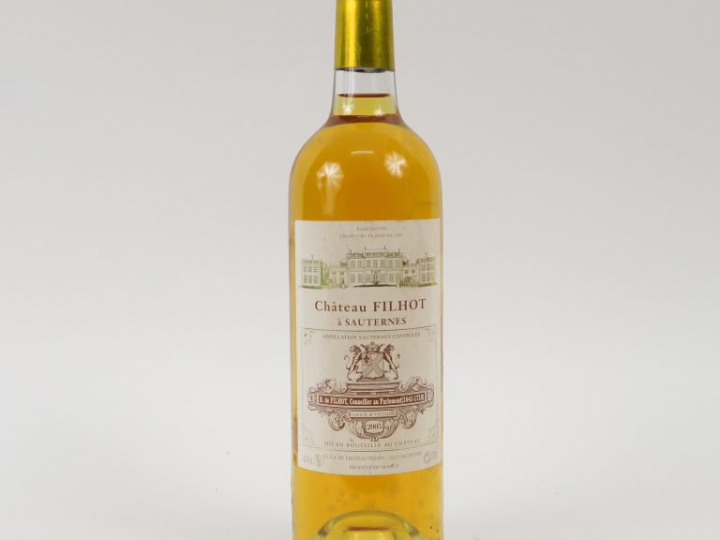 1 BOUTEILLE CHÂTEAU FILHOT CC SAUTERNES - 2005