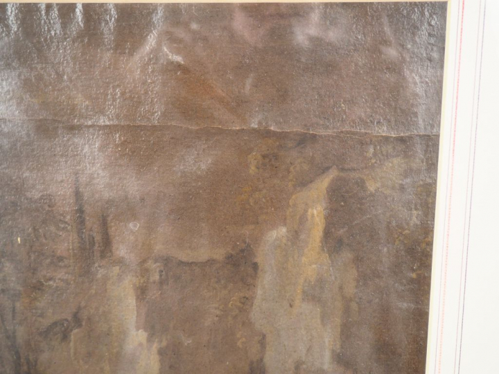 Ecole NAPOLITAINE du XVIIIè, entourage de Francesco de Mura. "Le frapp