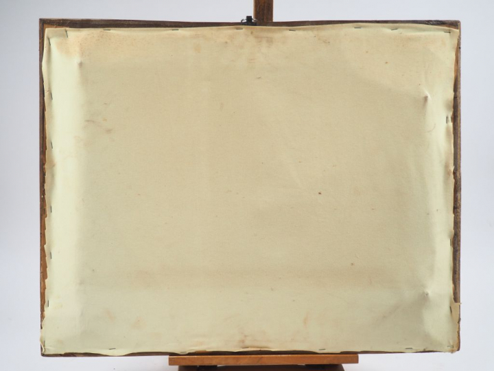 Ecole flamande vers 1620, suiveur de Frans Francken. "Judith et Holoph