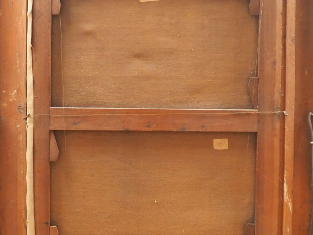 GUILLAUMEY.  "Portrait d'homme aux palmes académiques". Huile sur toil