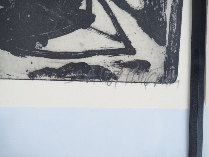 Jean-Pierre PINCEMIN. "Sans titre". 3 eaux-fortes (épreuves d'artistes