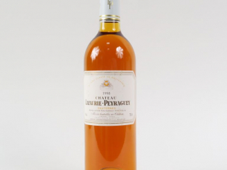 Vente aux enchères 1 BOUTEILLE CHÂTEAU LAFAURIE PEYRAGUEY 1er CC SAUTERNES - 1998