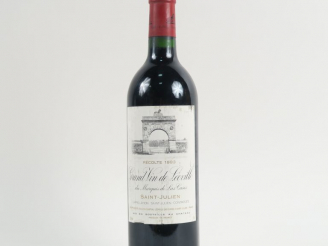 Vente aux enchères 1 BOUTEILLE CHÂTEAU LÉOVILLE LAS CASES GCC ST JULIEN - 1993