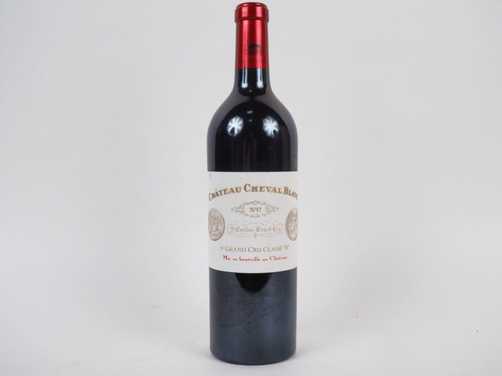 1 BOUTEILLE CHÂTEAU CHEVAL BLANC 1er GCC ST EMILION - 2012