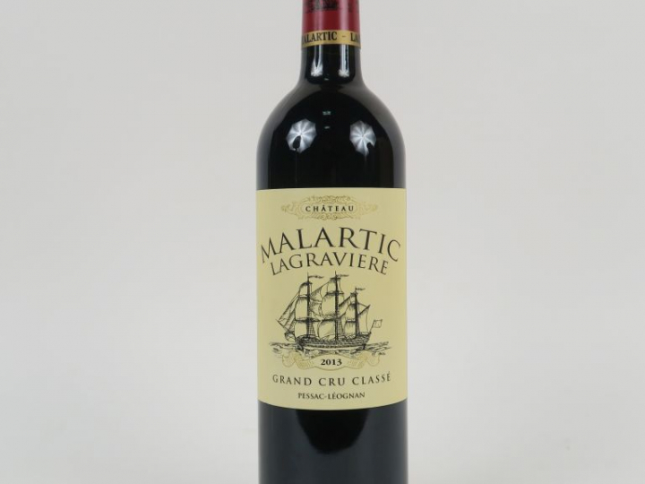 1 BOUTEILLE CHÂTEAU MALARTIC LAGRAVIERE GCC GRAVES - 2013