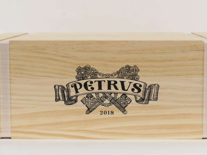 3 BOUTEILLES CHÂTEAU PETRUS POMEROL - 2018 - CBO