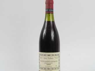 Vente aux enchères 1 BOUTEILLE NUITS SAINT GEORGES LÉON VIOLLAND - 1959 - 3 CM