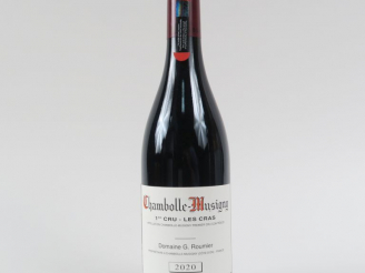 Vente aux enchères 1 BOUTEILLE CHAMBOLLE MUSIGNY 1er CRU 'LES CRAS' DOMAINE GEORGES ROUMI