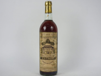 Vente aux enchères 1 BOUTEILLE CHÂTEAU DE LA FONVIEILLE MONBAZILLAC - 1959 - BG