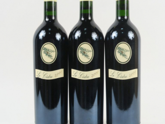 Vente aux enchères 3 BOUTEILLES LE CÈDRE CAHORS - 2000