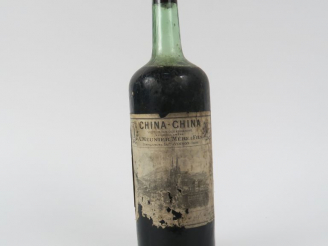 Vente aux enchères 1 TRÈS VIEILLE BOUTEILLE CHINA CHINA A. MEUNIER MÈRE   FILS à VOIRON -