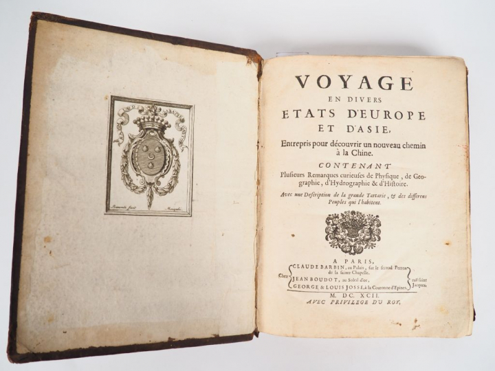 AVRIL (Paul). VOYAGE EN DIVERS ÉTATS D'EUROPE ET D'ASIE, pour découvri