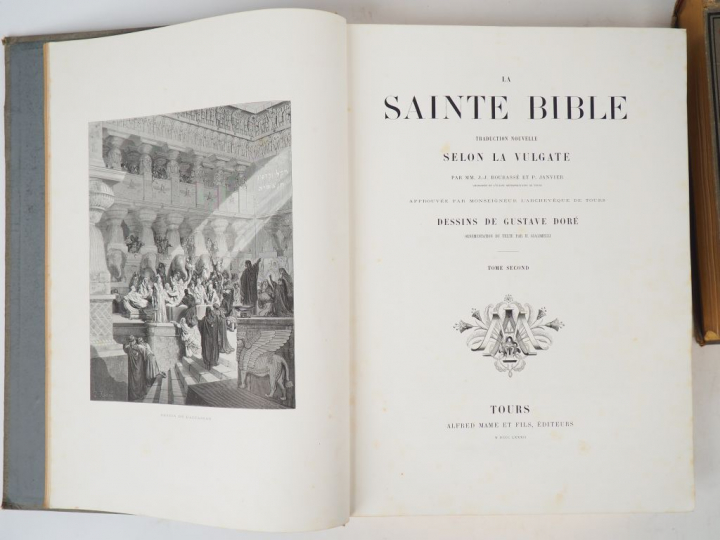 [BIBLE]. LA SAINTE BIBLE. Traduction nouvelle selon la vulgate par MM.