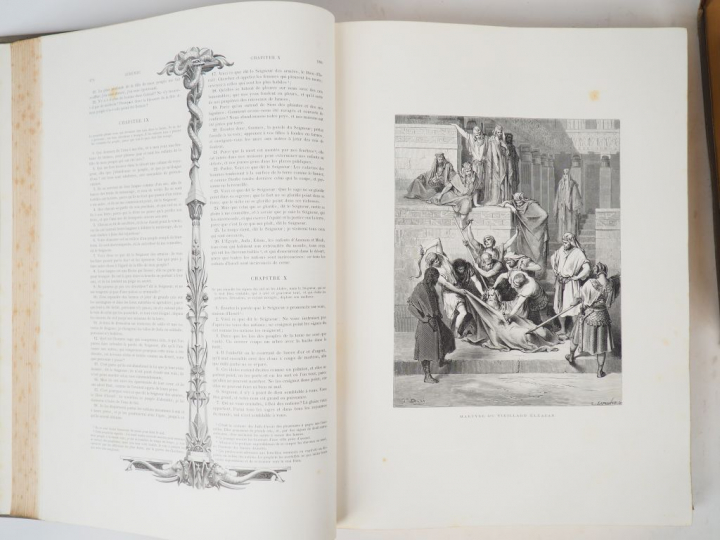 [BIBLE]. LA SAINTE BIBLE. Traduction nouvelle selon la vulgate par MM.