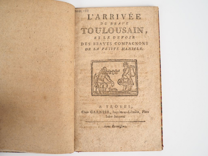 [COLPORTAGE]. L’ARRIVÉE DU BRAVE TOULOUSAIN, et le devoir des braves c