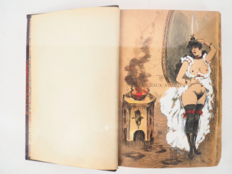 Vente aux enchères [CURIOSA]. LES TABLEAUX VIVANTS ou Mes Confessions aux pieds de la duc