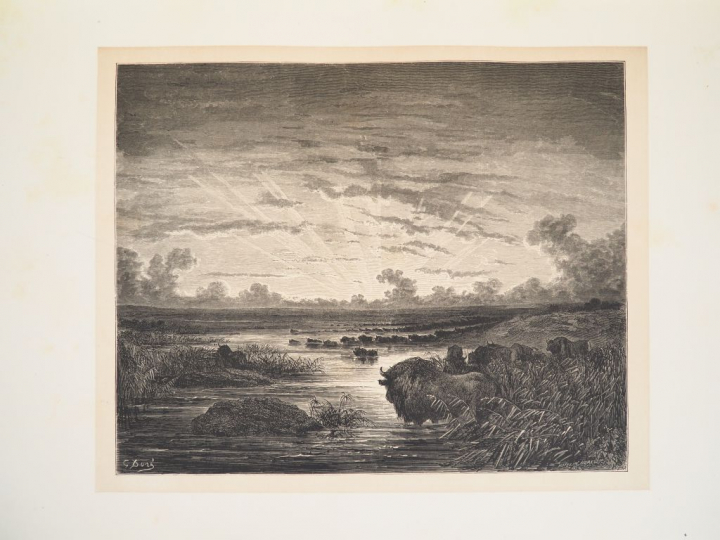 [DORÉ]. CHATEAUBRIAND (Vte de). ATALA. Avec les dessins de Gustave Dor