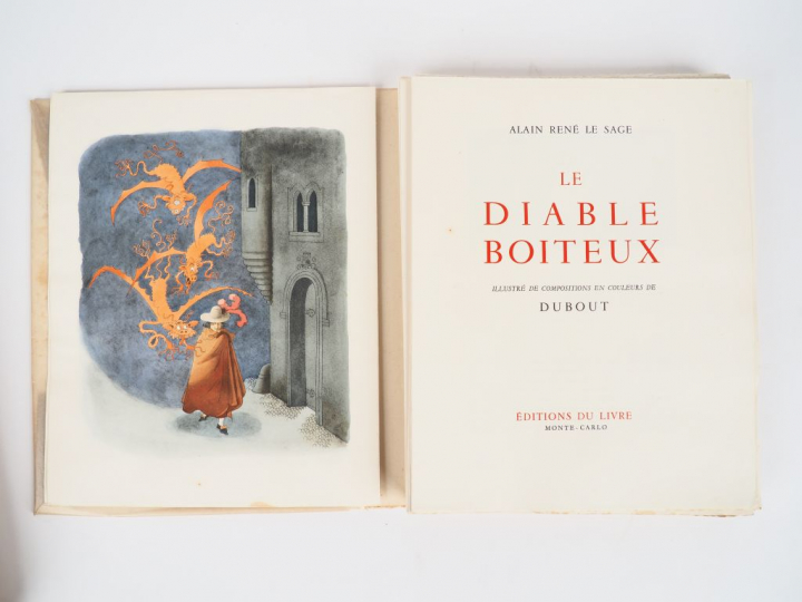 [DUBOUT]. LE SAGE (A. R.). LE DIABLE BOITEUX. Monte-Carlo, Éditions du