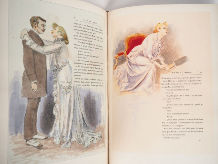 DUMAS fils (Alexandre). UN CAS DE RUPTURE. P., Ancienne Maison Quantin