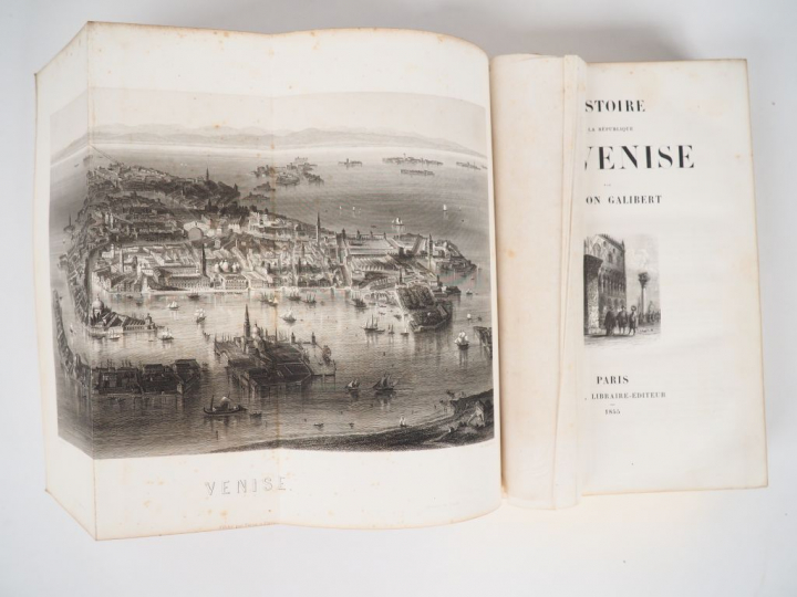 GALIBERT (Léon). HISTOIRE DE LA RÉPUBLIQUE DE VENISE. P., Furne, 1855.